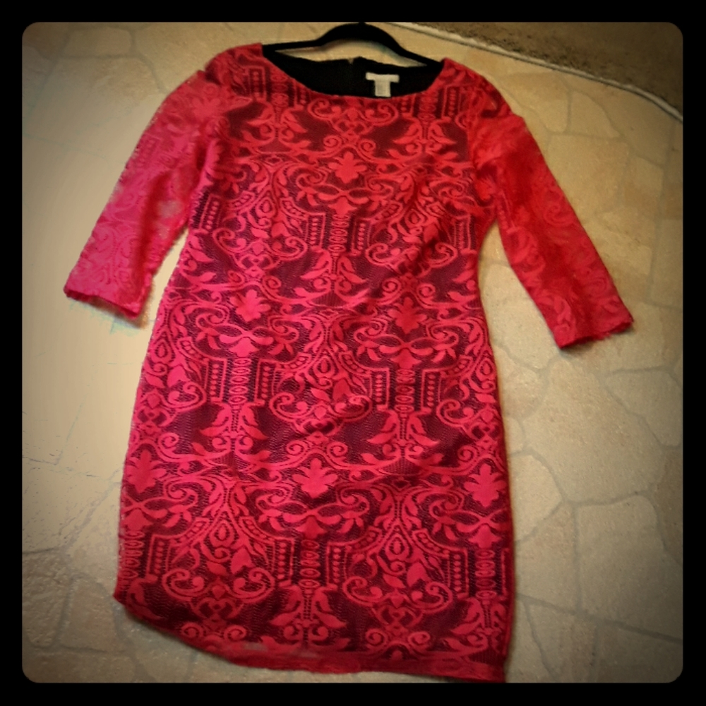 A pink cool dress
